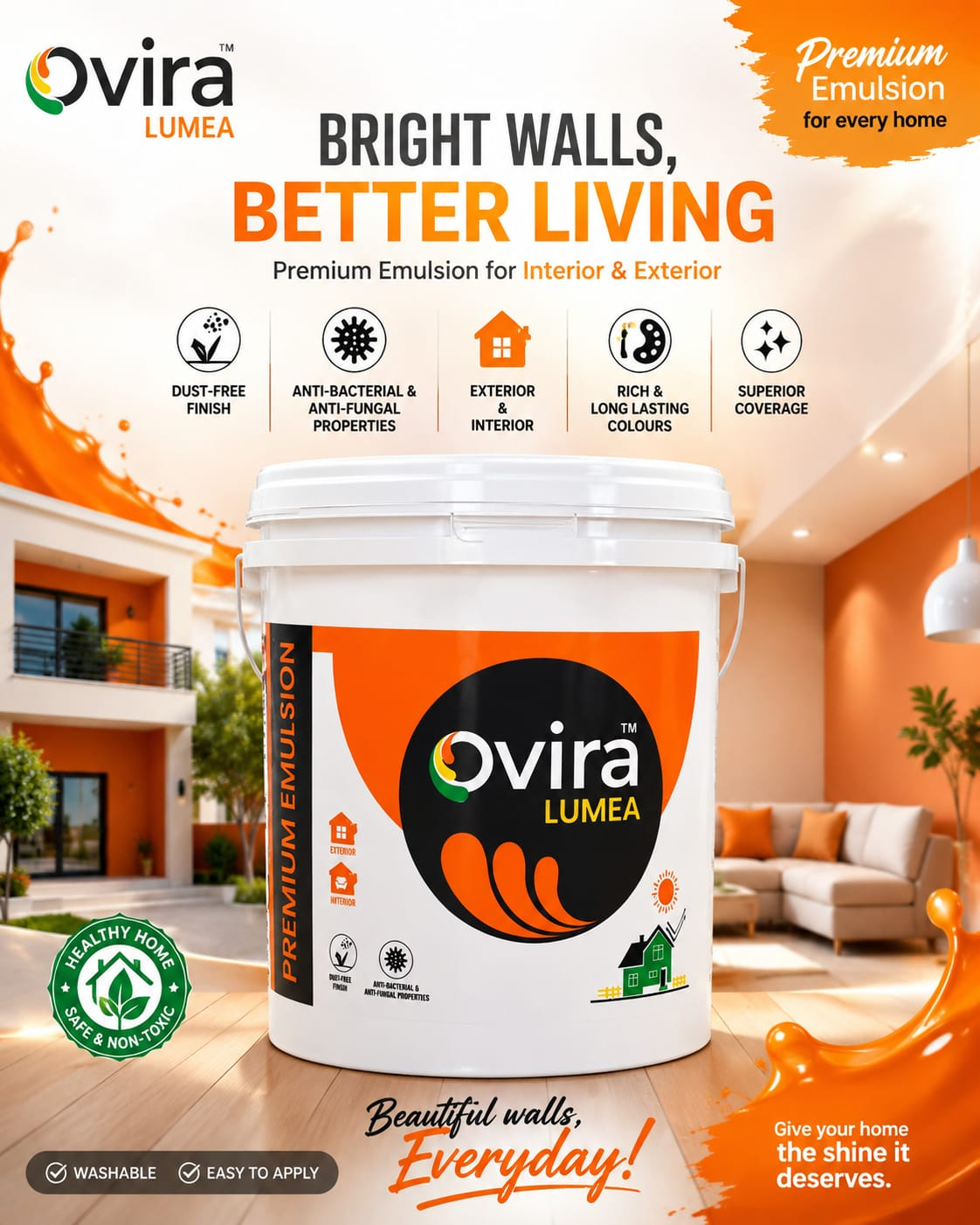 Ovira Lumea Premium Emulsion product brochure
